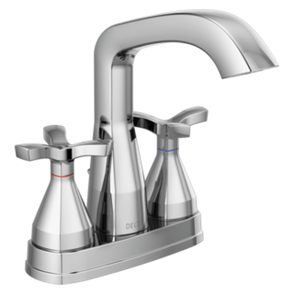 Delta Saylor Two Handle Tract-Pack Centerset Bathroom Faucet