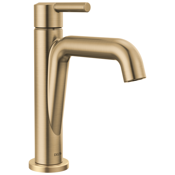 DELTA Trinsic High-Arc Bathroom Faucet - 1-Handle - Champagne Bronze