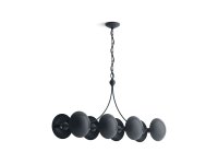 KOHLER Vorleigh 8-Light Polished Nickel Linear Chandelier