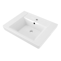 American Standard Boulevard Toilet Tank Lid Replacement - White Vitreous China Cover