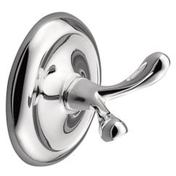 Moen Madison Collection Brushed Nickel Double Robe Hook or Towel