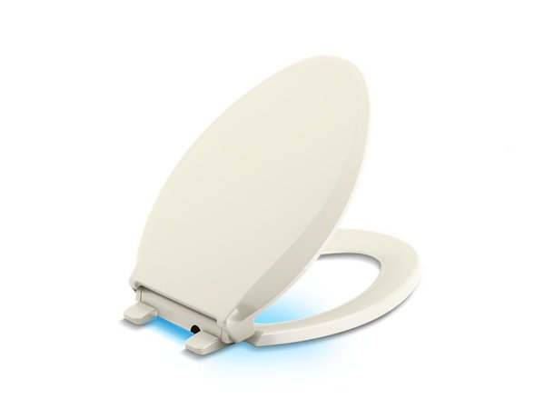 Kohler Transitions Nightlight Readylatch Quiet-Close Elongated Toilet Seat