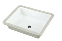 Perfect Under-mount Sink, Centric Rectangle with overflow