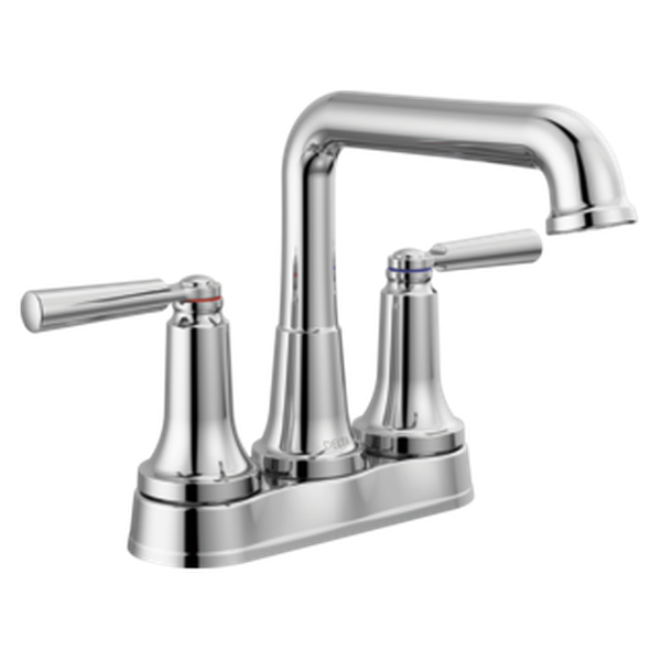 Delta Saylor Two Handle Tract Pack Centerset Bathroom Faucet - Chrome