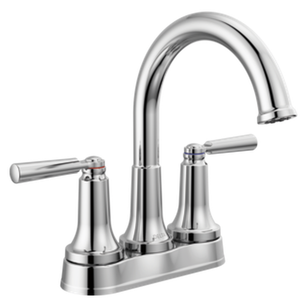 Delta Saylor Two Handle Tract Pack Centerset Bathroom Faucet - Chrome