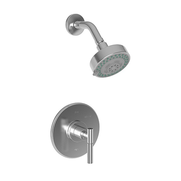 Brasstech Muncy Balanced Pressure Shower Trim Set - Matte White