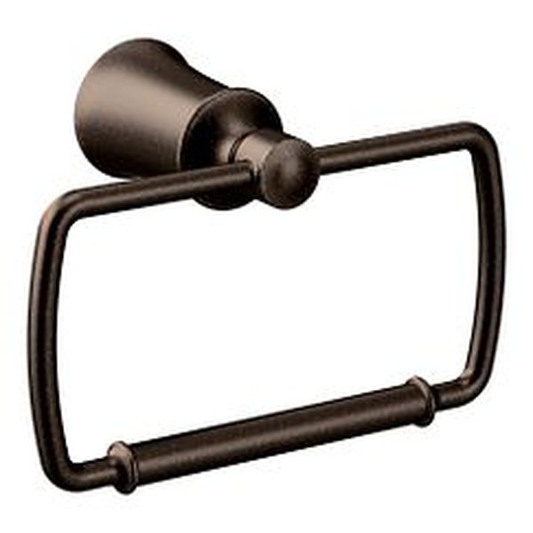 Moen Preston Towel Ring - Matte Black