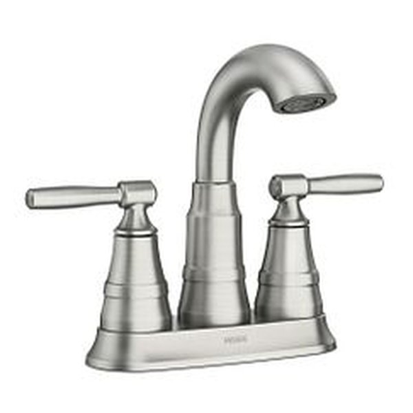 Moen Halle Two Handle High Arc Bathroom Faucet - Spot Resist