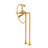 Rohl Palladian Double Robe Hook - Tuscan Brass