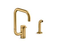 Kohler Components Robe Hook Assembly - Vibrant Brushed Moderne Brass