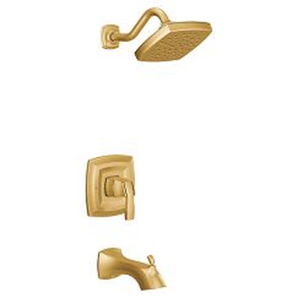 Moen Voss M-Core 3-Series Tub And Shower - Brushed Gold