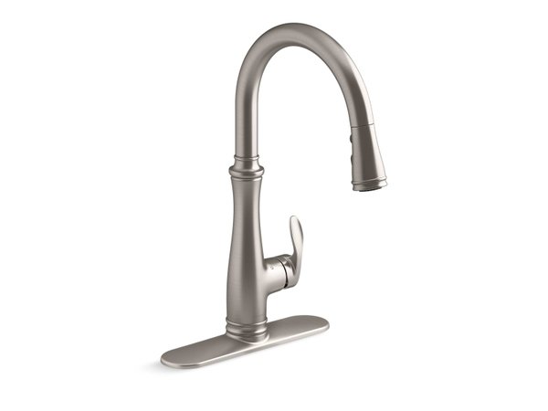 Kohler Pro-Function Kitchen Sink Kit - With Vibrant Stainless or Matte  Black Faucet