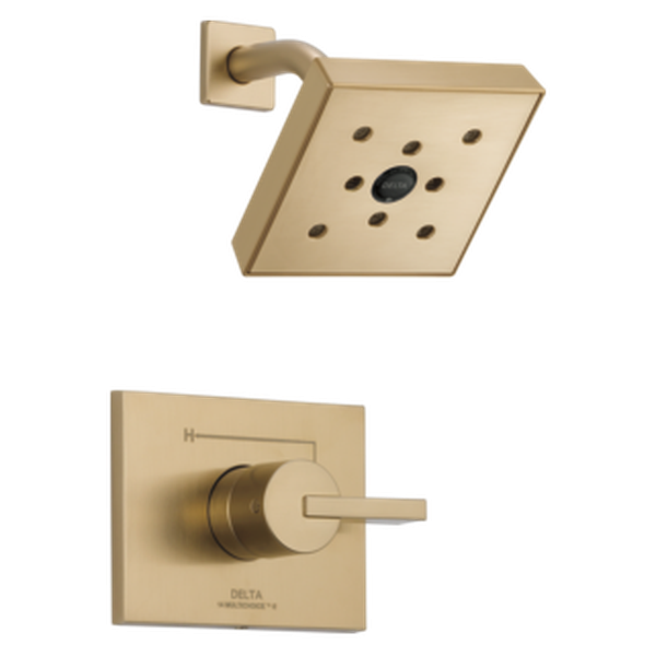 Delta Vero Double Robe Hook, Champagne Bronze