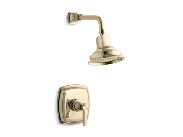 Kohler Margaux Shower Trim, Lever - Vibrant French Gold