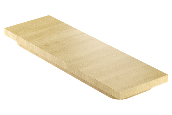 Superior Sinks 12.6-in L x 17.1-in W Wood Cutting Board at