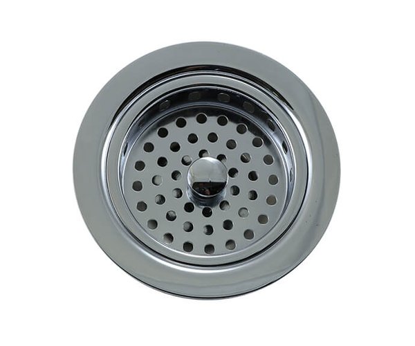 Unlacquered Brass Kitchen Sink Strainer, Sink Waste, Strainer