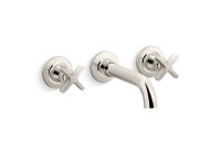 Kohler Castia Double Robe Hook - Vibrant Brushed Nickel