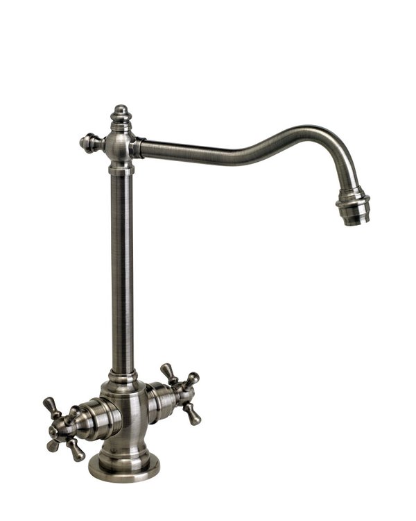 Antique brass bar faucet
