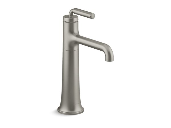 Kohler Tone Tall Single Control Bathroom Faucet - Vibrant Brushed Nickel